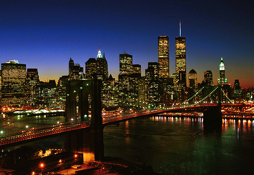 NYC WTC - New York City World Trade Center, June 2000 